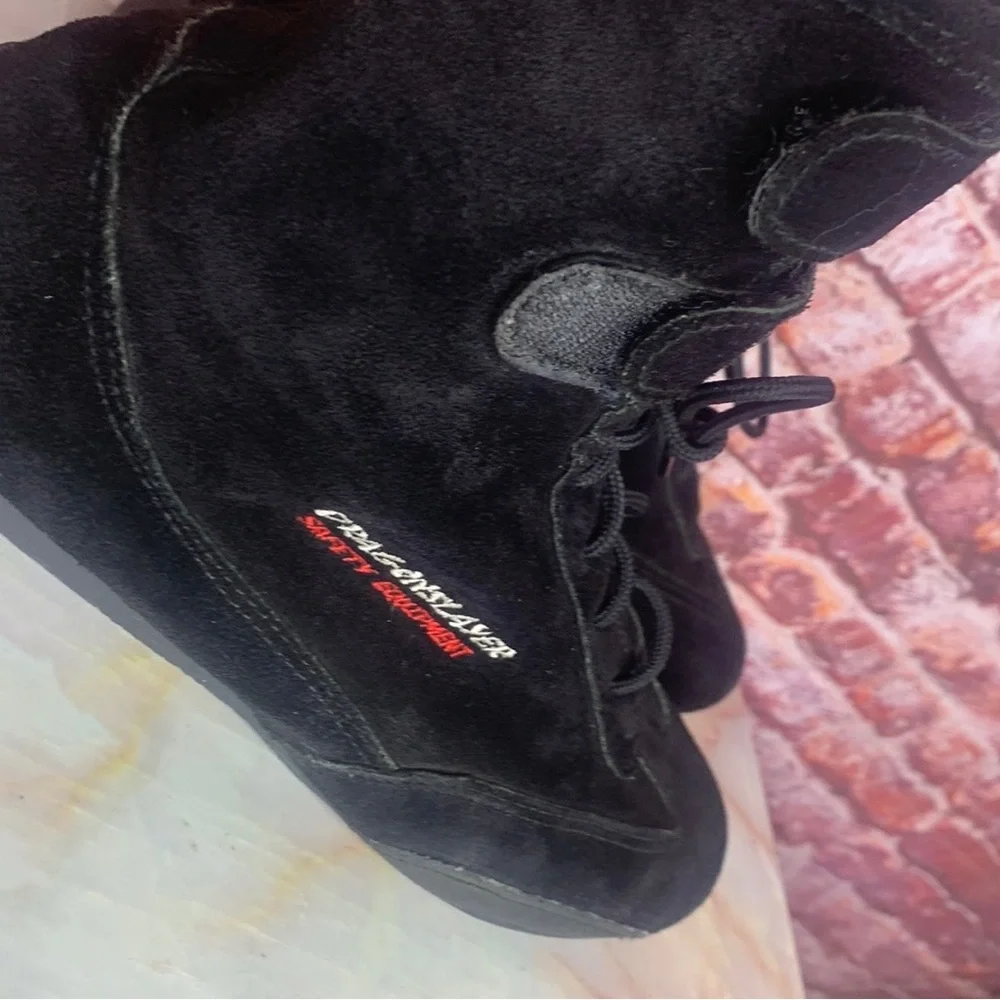 Extreme Racewear Black Suede Polamide Fiber Lined Competition Racing Sho…